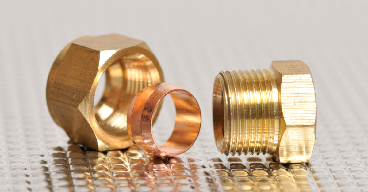 HOW COMPRESSION FITTINGS WORK - Joining Copper Pipes and MLCP Blansol  Plumbing 