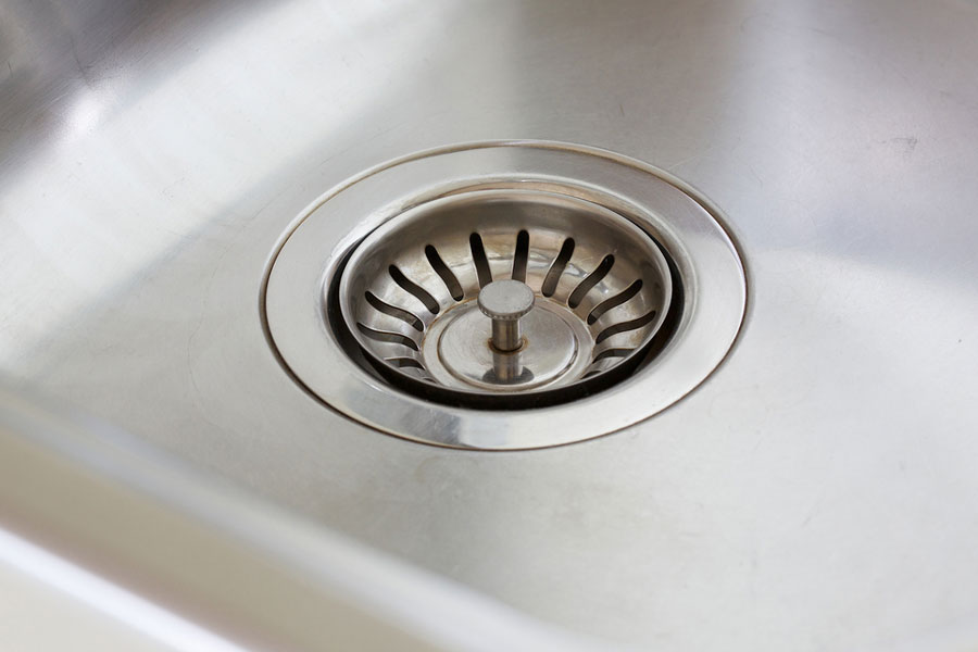 replace kitchen sink strainer unit