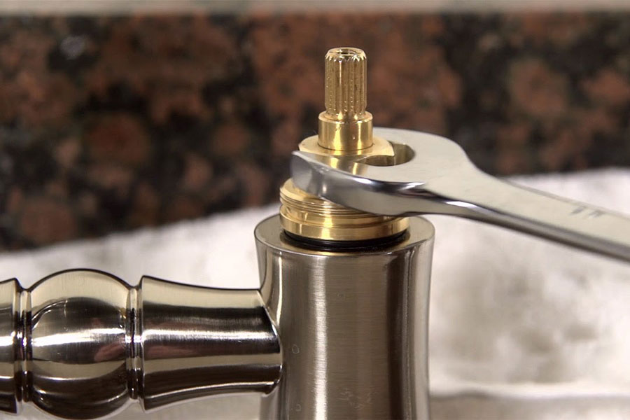 bathroom sink faucet stem replacement